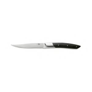 Steakmes lgt. 24cm sandelhout zwart
