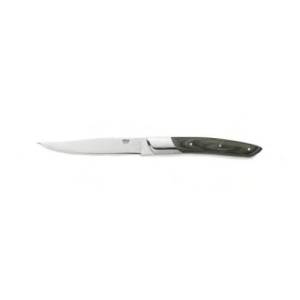 Steakmes lgt. 24cm pakkahout grijs