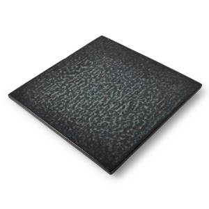 Serveerschaal afm. 21x21cm. zwart Umi Seaweed F2D