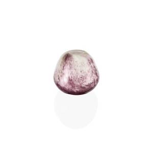 Theelichthouder diam. 15cm hgt. 13cm. Fusion Lavender glas