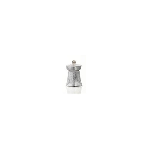 Pepermolen hgt. 9,5cm. wit gietijzer