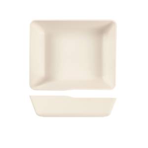 Schaal Copenhagen afm. 1/2gn. melamine kleur wit