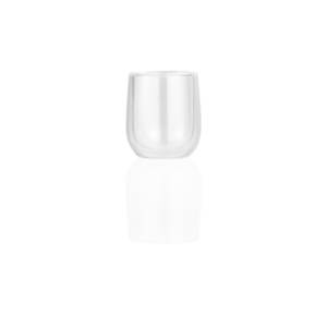 Espresso glass capacity 9cl, diameter 7cm (set of 2) borosilicate glass