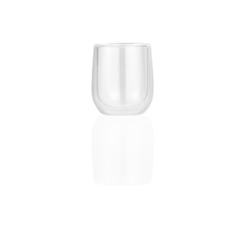 Americanoglas inh. 27cl. diam. 9,5cm. (set á 2 stuks) borosilicaat glas