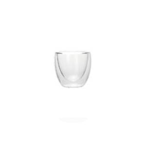 Espressoglas inh. 8cl. diam. 6cm. (set á 2 stuks) borosilicaat glas