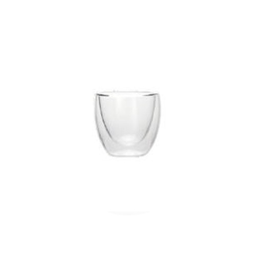 Lungoglas inh. 20cl. diam. 8cm. (set á 2 stuks) borosilicaat glas