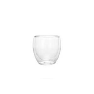 Cappuccino-Glas, 25 cl Fassungsvermögen, Durchmesser 9 cm (2er-Set), Borosilikatglas