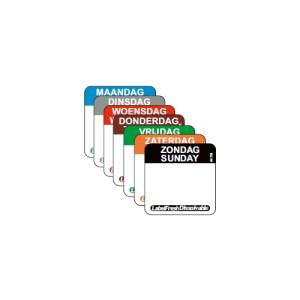 Labelfresh Easy Oplosbaar - 500 labels - maandag/monday
