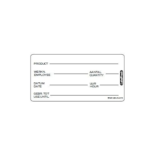 Labelfresh Warning - 250 labels - Universeel