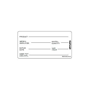 Labelfresh Warning - 250 labels - Universeel