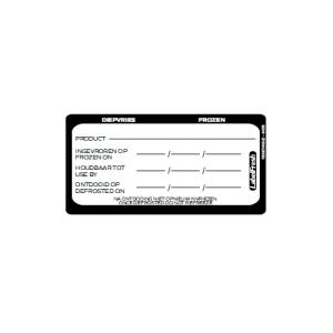 Labelfresh Warning - 250 labels - Diepvries