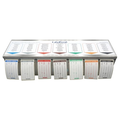 LabelFresh starterkit Pro - NL/EN - 7 x 500 labels Pro (70x45mm)