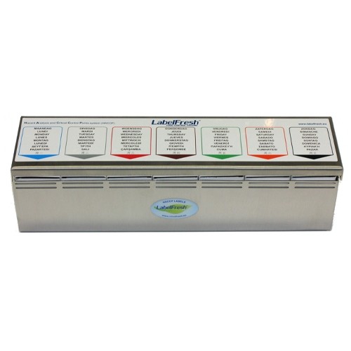 LabelFresh rvs dispenser - 7 dagen