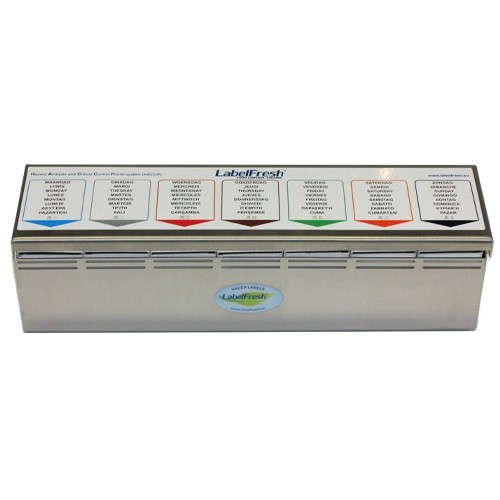 LabelFresh rvs dispenser - 7 dagen