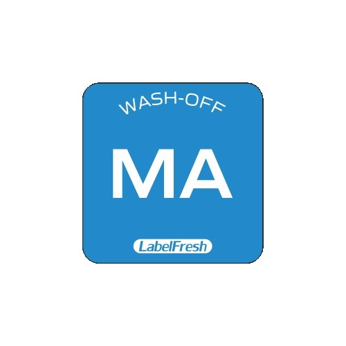 Labelfresh 500 labels - Wash-off - Maandag NL