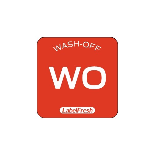Labelfresh 500 labels - Wash-off - Woensdag NL