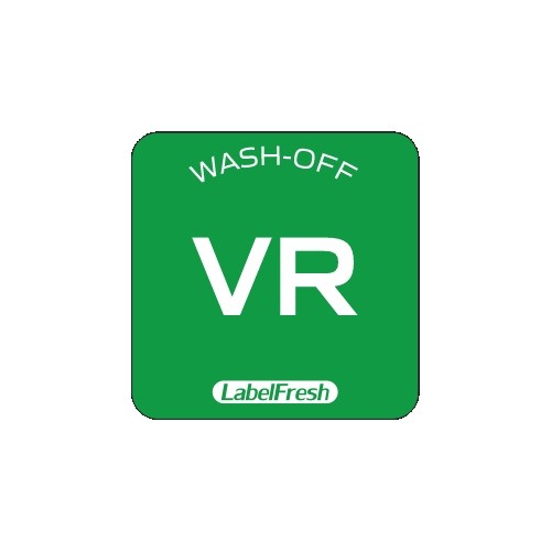 Labelfresh 500 labels - Wash-off - Vrijdag NL