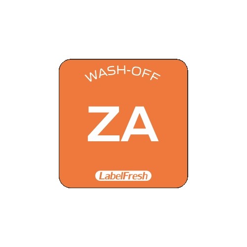 Labelfresh 500 labels - Wash-off - Zaterdag NL