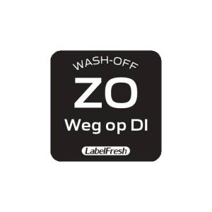 Étiquettes Labelfresh 500 - Nettoyage à l'eau - Dimanche NL - avec chemin sur