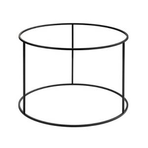 Buffet stand diam. 48.5x(h)16.5cm. metal