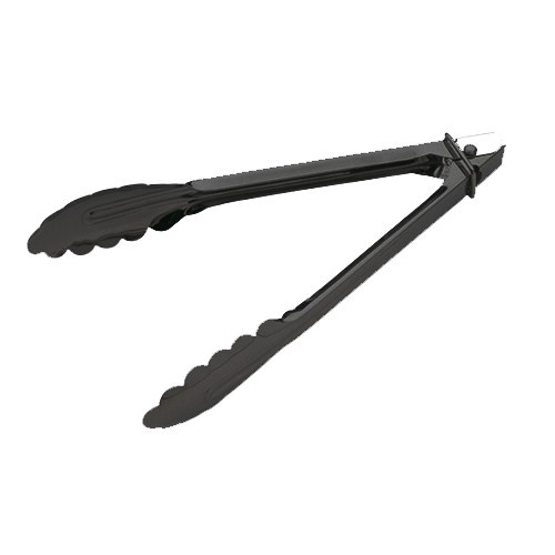 Serveertang Pro-Cooking 30cm. rvs/zwart 18/0