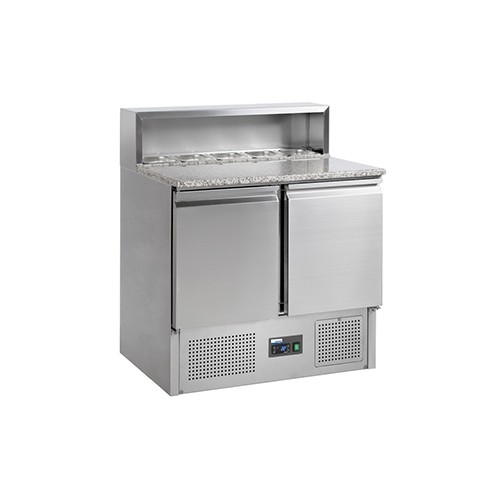 Pizzatafel PT 9 afm. 900x700x1100mm. 230v/160w Nordcap