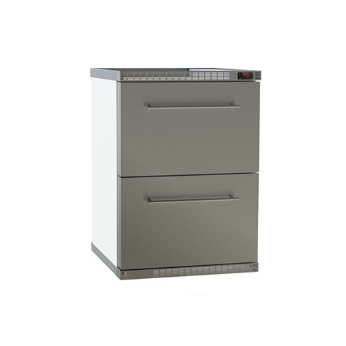Bedrijfskoelkast Hamburg 2 180-2-Z afm. 600x650x850mm. 230v/110w Nordcap