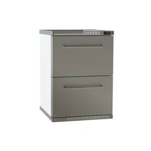 Bedrijfskoelkast Hamburg 2 180-2-Z afm. 600x650x850mm. 230v/110w Nordcap