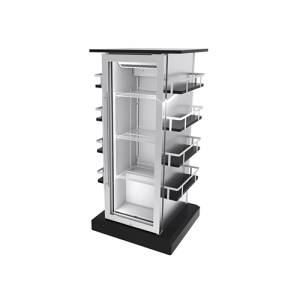 Koelkast met glazen deur CC 90 afm. 565x540x1180mm. 230v/170w Nordcap
