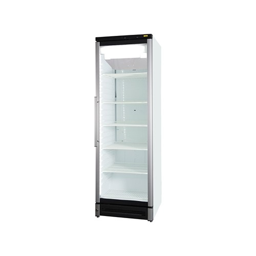 Vrieskast met glazen deur MF 180 afm. 600x5951860mm. 230v/680w Nordcap