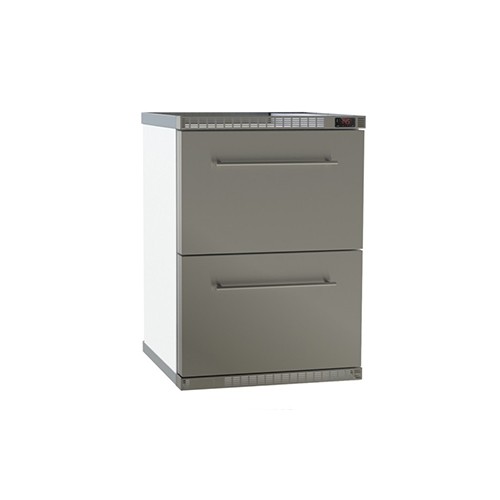 Bedrijfskoelkast Hamburg 2 K140-2-Z afm. 600x650x850mm. 230v/110w Nordcap