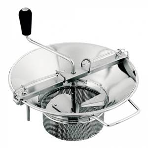 Rotary sieve diam. 37cm. tinned