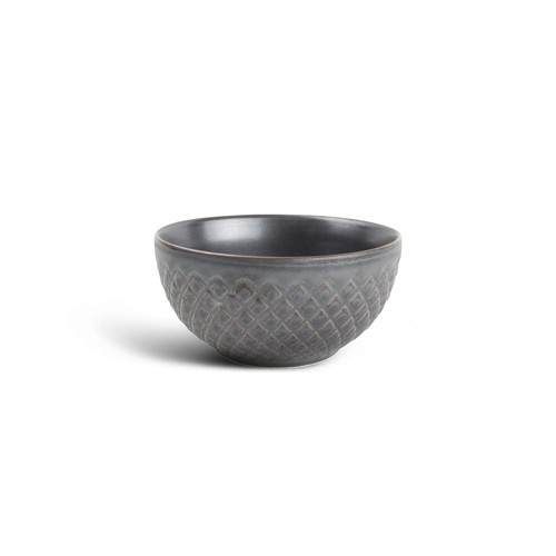 Kom diam. 11,5cm. hgt. 55cm. diamond zilver Brass F2D