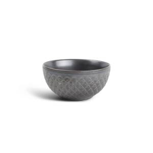 Kom diam. 11,5cm. hgt. 55cm. diamond zilver Brass F2D