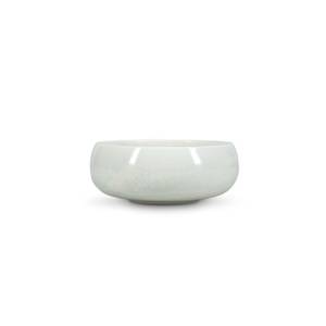 Bowl diam. 12cm. hgt 5cm. spherical shape frost white Ceres F2D