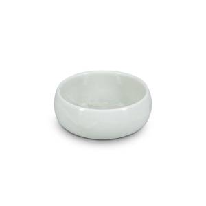 Kom diam 14cm. hgt 6,5cm. bolvorm frost wit Ceres F2D