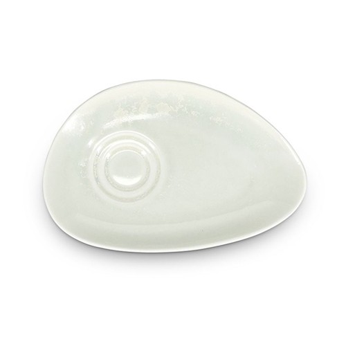 Untertassenabmessungen 20 x 13 cm. Universell mattweiß Ceres F2D