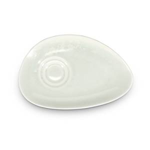 Saucer dimensions 20x13cm. Universal frost white Ceres F2D
