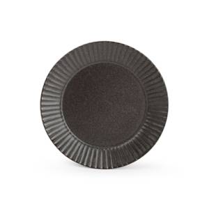 Plaque plate de diamètre 13 cm. Black Aurora F2D