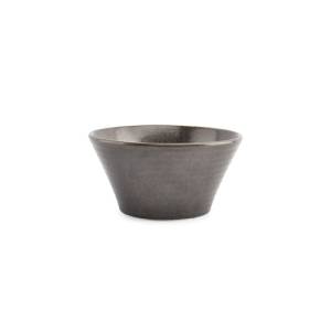 Bowl diam. 13cm. hgt. 6.5cm. conical black Line F2D