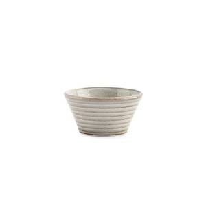 Bowl diam. 8cm. hgt. 4cm. conical grey Line F2D