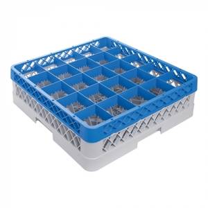 Panier lave-vaisselle pour verres à pied M/1 bord supérieur 25 compartiments | Ø 89 mm | H. 118 mm CaterRacks