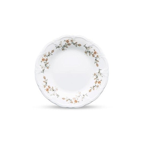 Bord plat diam. 16cm. flower Retro BonBistro