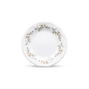 Bord plat diam. 16cm. flower Retro BonBistro