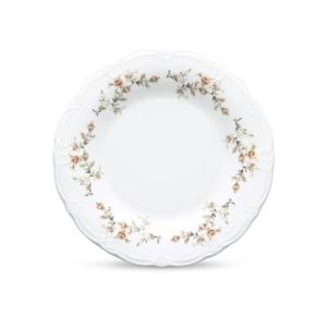Bord plat diam. 27cm. flower Retro BonBistro