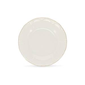Bord plat diam. 20,5cm. met gouden rand Retro BonBistro