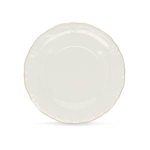 Bord plat diam. 27cm. met gouden rand Retro BonBistro