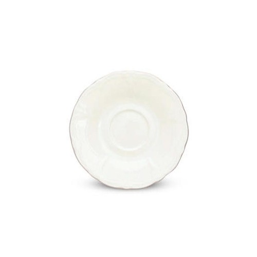 Mokkaschotel diam. 14cm. met gouden rand Retro BonBistro
