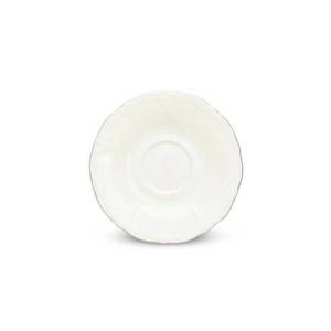 Mokkaschotel diam. 14cm. met gouden rand Retro BonBistro