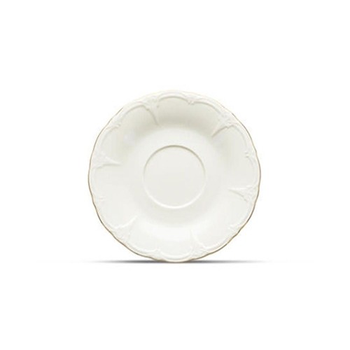 Schotel diam. 16,5cm. met gouden rand Retro BonBistro